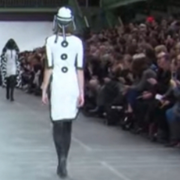 ISSEY MIYAKE Color Block Knit Dress - Picture 5 of 16